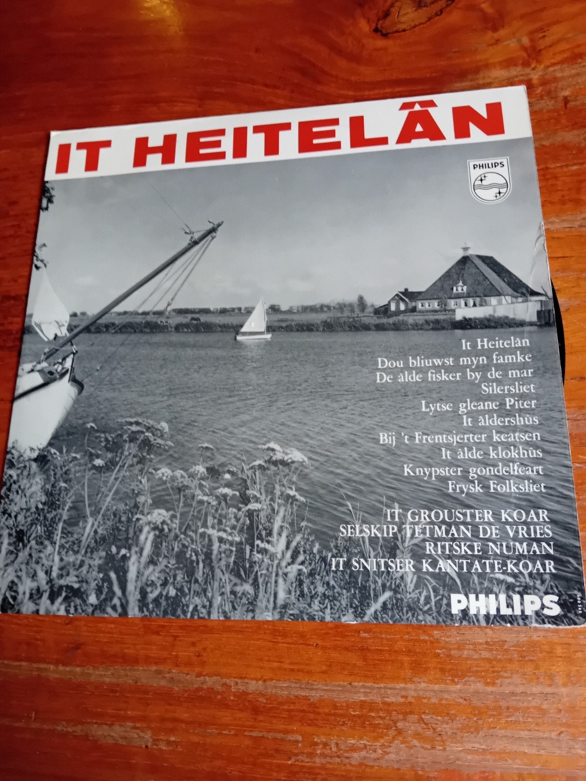 It Heitelân - Friese volksmuziek LP (Philips), Cd's en Dvd's, LP, Gebruikt, Ophalen of Verzenden, 12 inch
