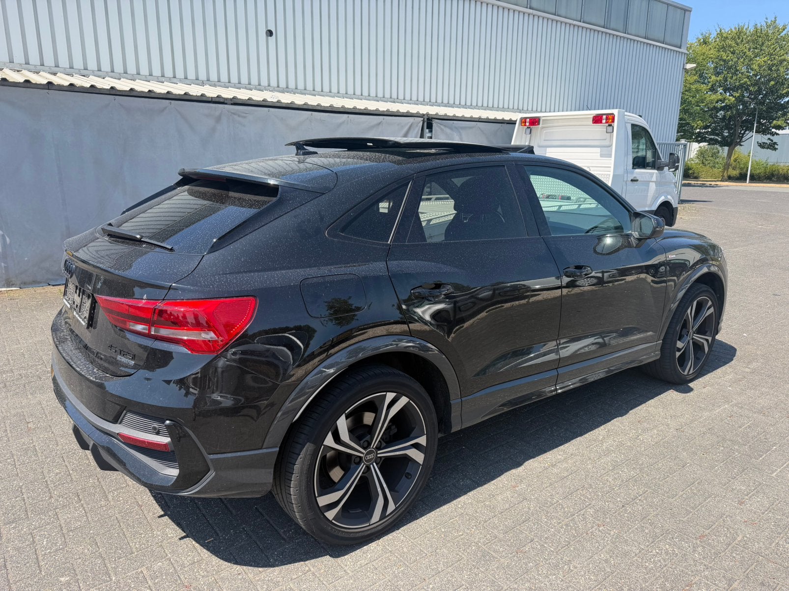 Audi Q3 Sportback 45 TFSI  S- Line  2022, Ophalen of Verzenden, Wit, Benzine