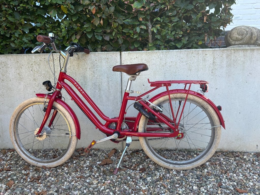 Rode btwin elops fiets 20 inch, Fietsen en Brommers, Ophalen, Velgrem, Zo goed als nieuw, Btwin Decathlon