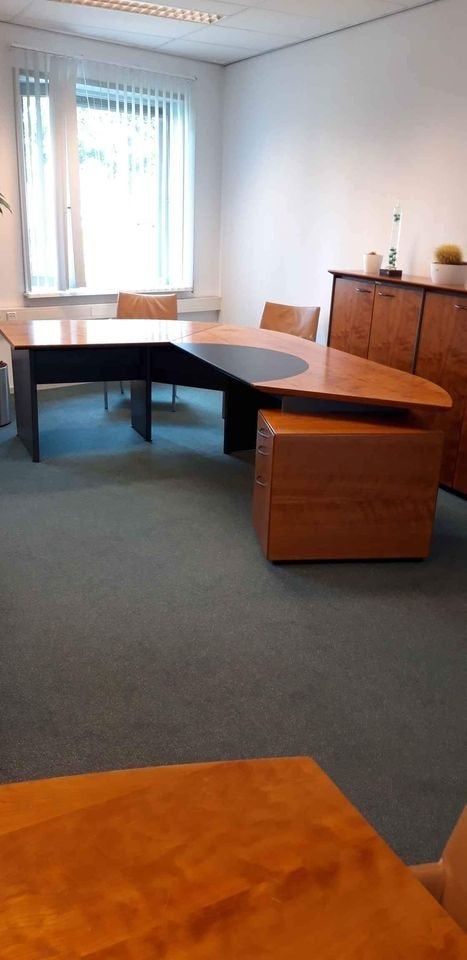 Noten houten hoekbureau, Hout, Hoekbureau, Bruin, Ophalen of Verzenden
