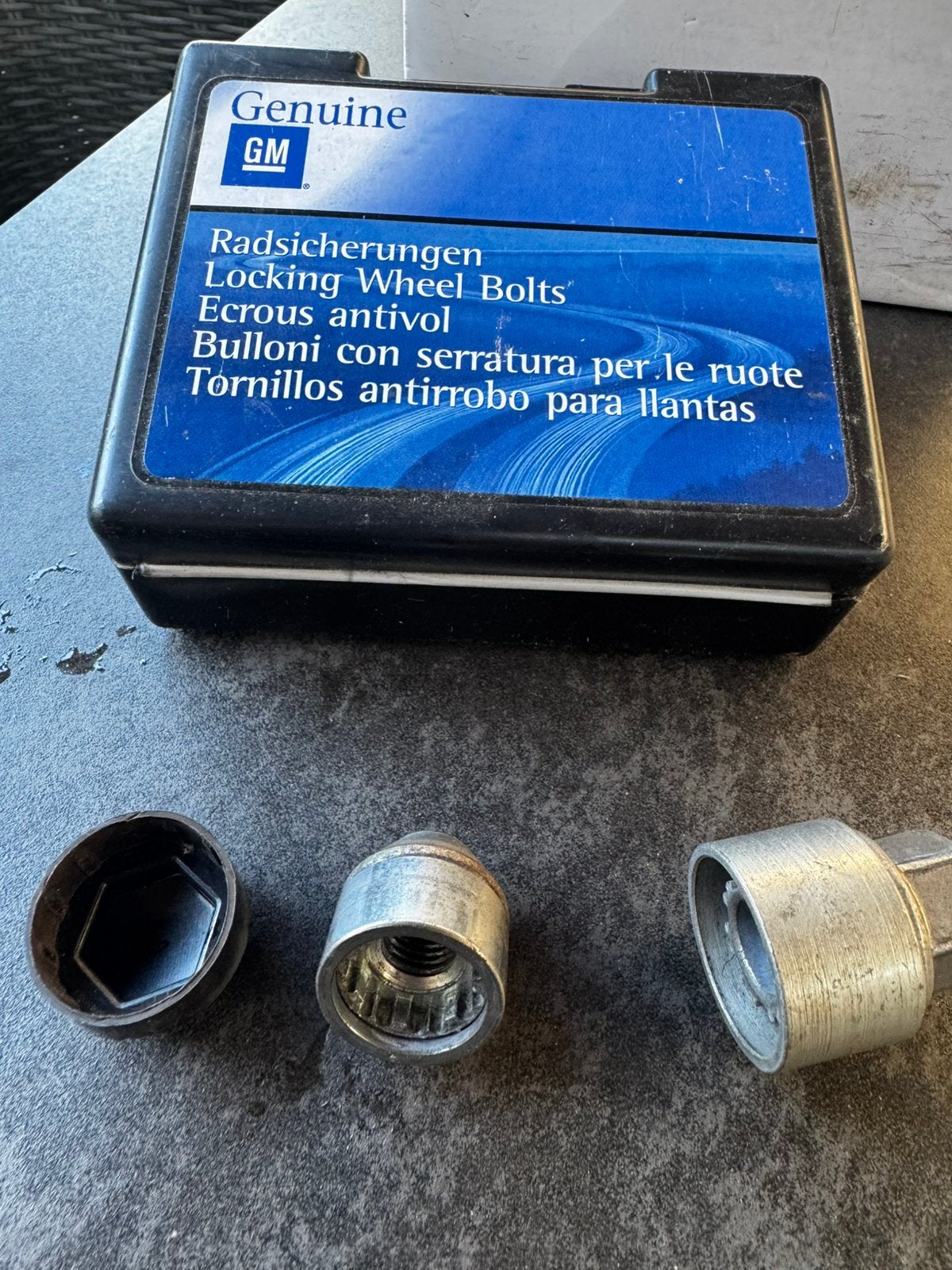 opel astra  slot wielmoeren, Auto-onderdelen, Ophalen, Gebruikt, Opel