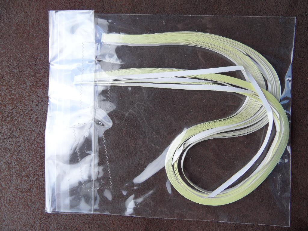 Quilling paper – papierfiligraanstroken 3mm parelmoer geel 2, Geel, Nieuw, Ophalen of Verzenden, Papier of Karton
