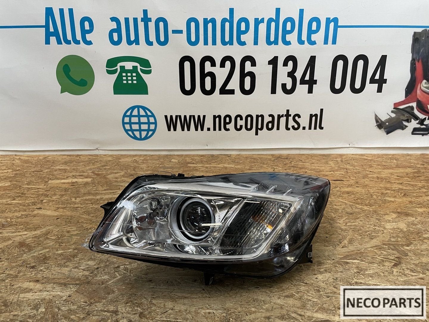OPEL INSIGNIA XENON KOPLAMP LINKS COMPLEET 1ZT009631, Auto-onderdelen, Verlichting, Gebruikt, -, -, Ophalen of Verzenden