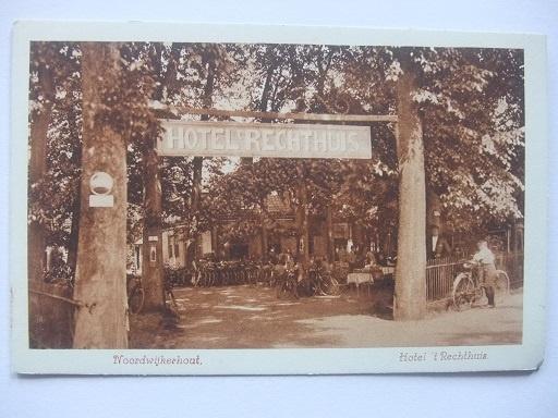P233 Noordwijkerhout - Hotel 't Rechthuis, Verzenden, 1920 tot 1940, Ongelopen, Zuid-Holland