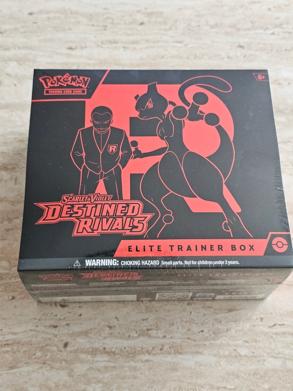 Pokémon Scarlet & Violet - Destined Rivals Elite Trainer Box, Ophalen of Verzenden, Nieuw, Overige typen, Foil