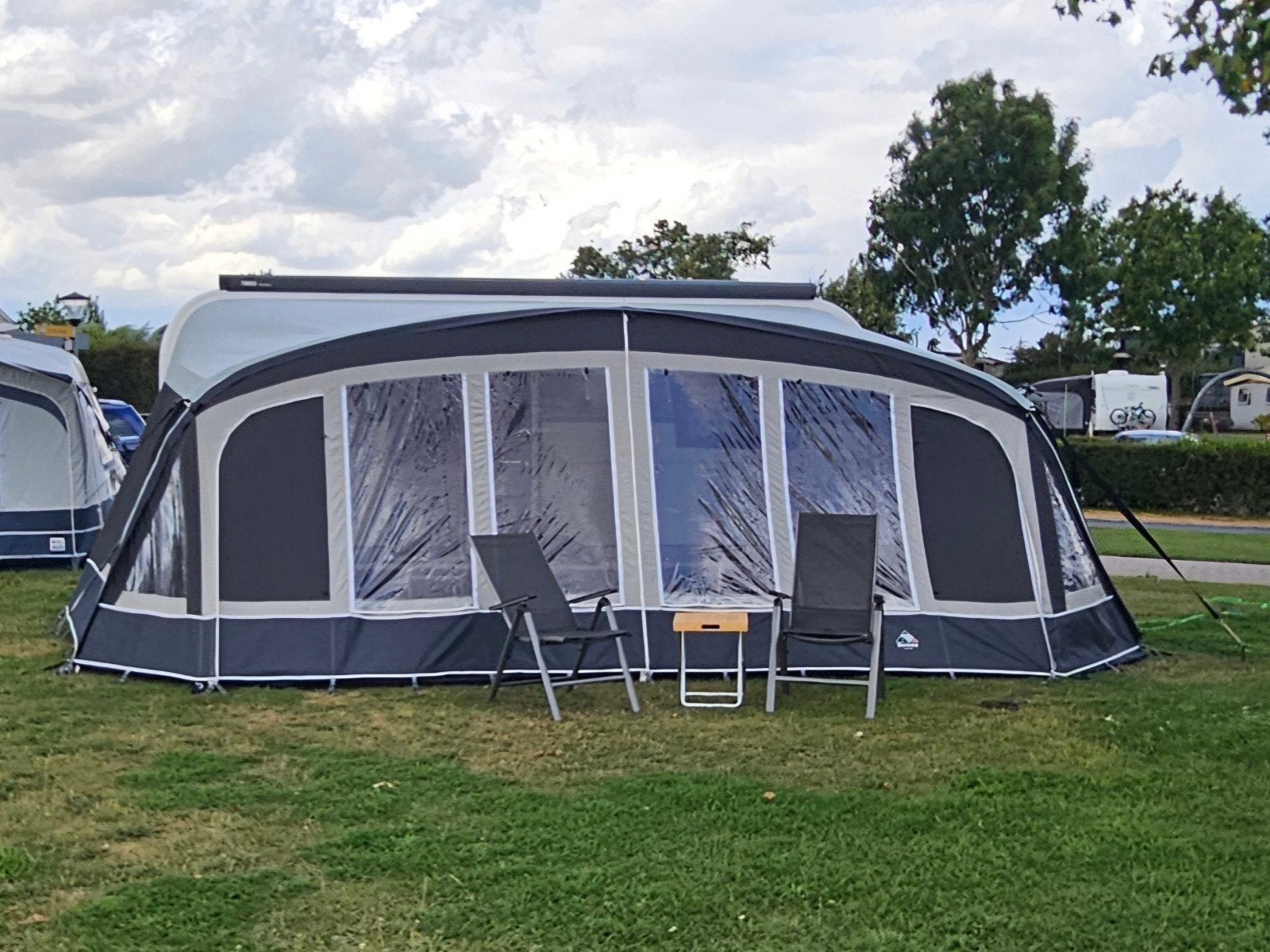 Dorema Porto Luifel met Voorwand en Aluminium Frame, Ophalen, Nieuw, Dorema