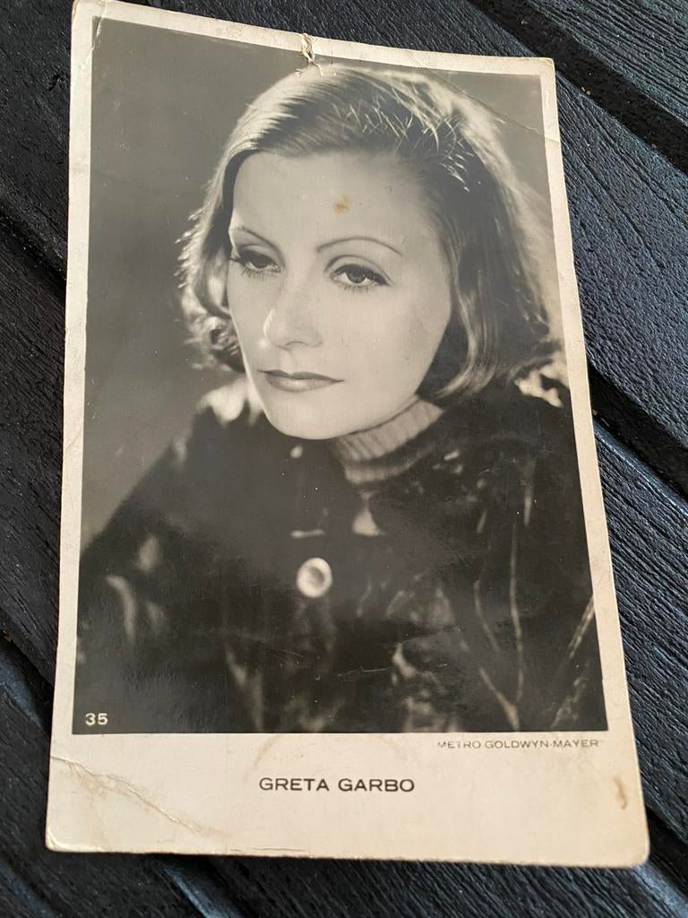 Filmster garbo, Verzamelen, Ophalen of Verzenden, Voor 1940, Zo goed als nieuw