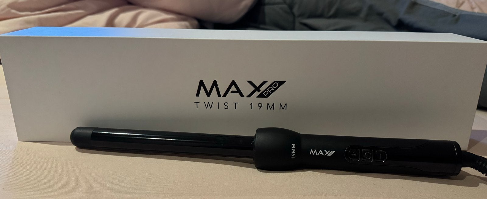 MAX PRO Twist 19MM krultang, Ophalen of Verzenden, Zo goed als nieuw, Haarverzorging