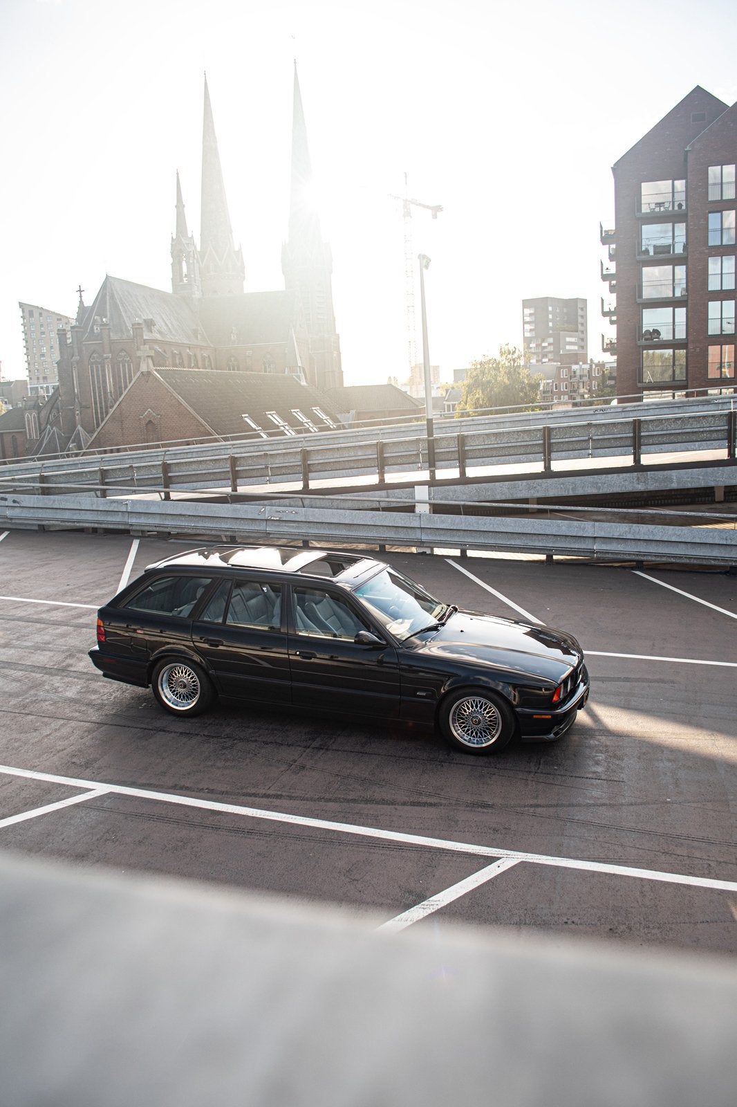 BMW E34 Touring V8 | Supercharged | Handbak 6-versnellingen, Stationwagon, Particulier, 5-Serie, Te koop