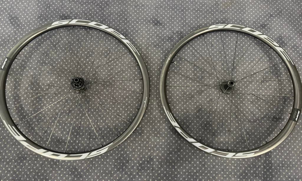 Scope r3 carbon disc wielset, S, Overige typen, Ophalen of Verzenden, Zo goed als nieuw
