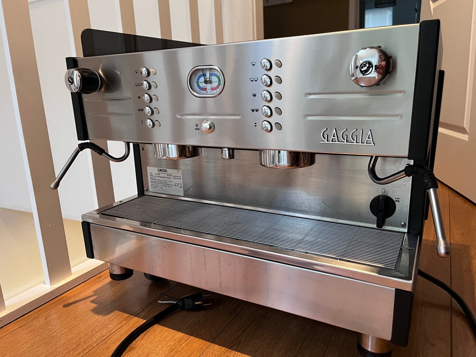 Gaggia LC/D 2GR, Ophalen, Espresso apparaat