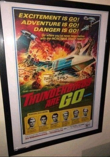 Thunderbirds, Ophalen of Verzenden, Zo goed als nieuw, A1 t/m A3, Film en Tv