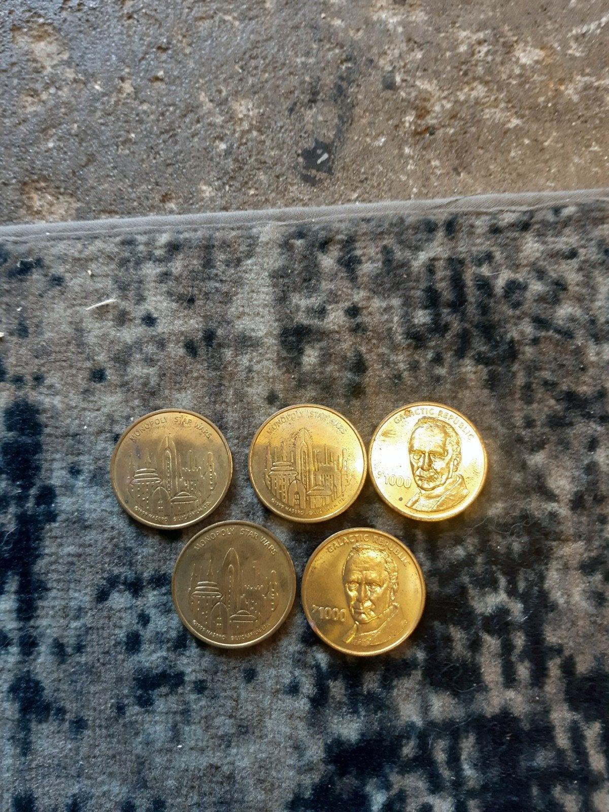Star Wars Monopoly Munten Set, Ophalen of Verzenden, Overige materialen, Buitenland