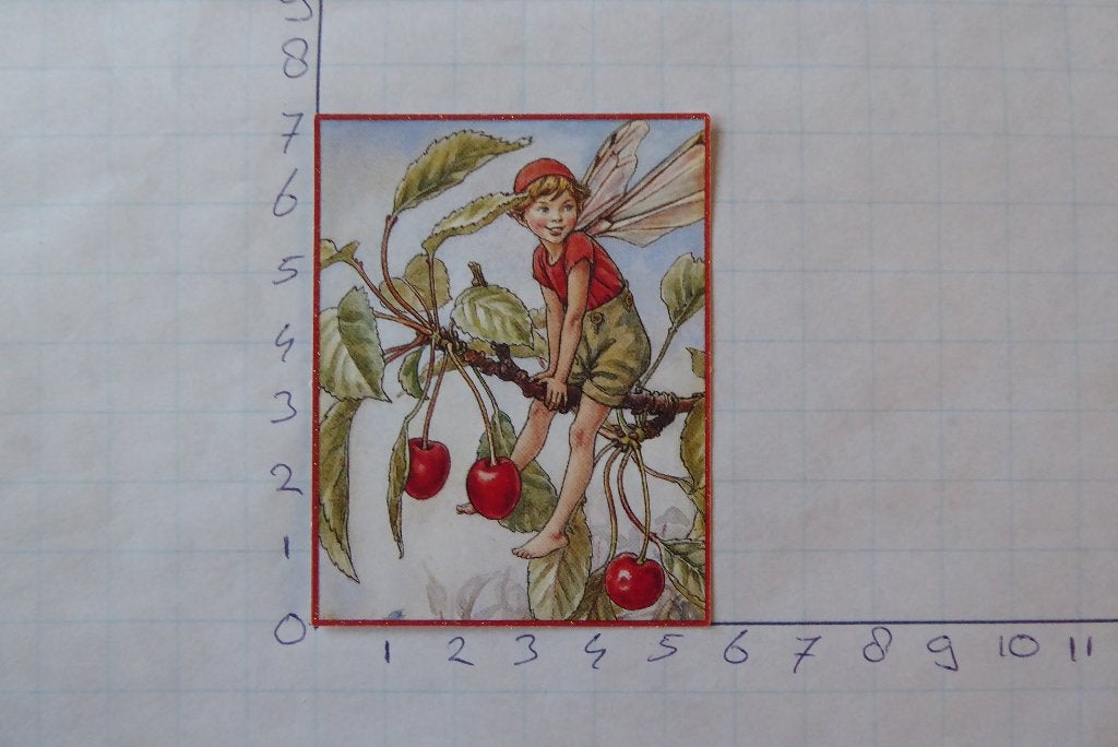 nr. 190 - uitgedrukt 3d plaatje, Hobby en Vrije tijd, Ophalen of Verzenden, Nieuw, Fantasie, Knipvel