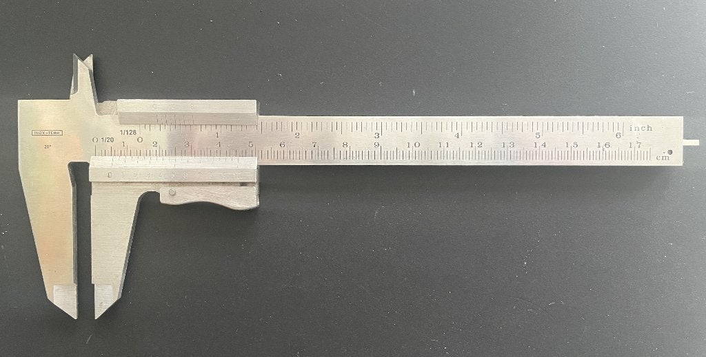 schuifmaat - RVS - 0-170 mm - als NIEUW - topkwaliteit -, Ophalen of Verzenden, Zo goed als nieuw, Overige typen