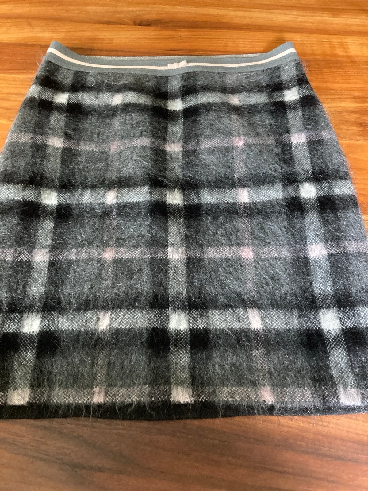 Marccain wollen geruit rokje maat 38, Kleding | Dames, Rokken, Maat 38/40 (M), Nieuw, Ophalen of Verzenden, Grijs