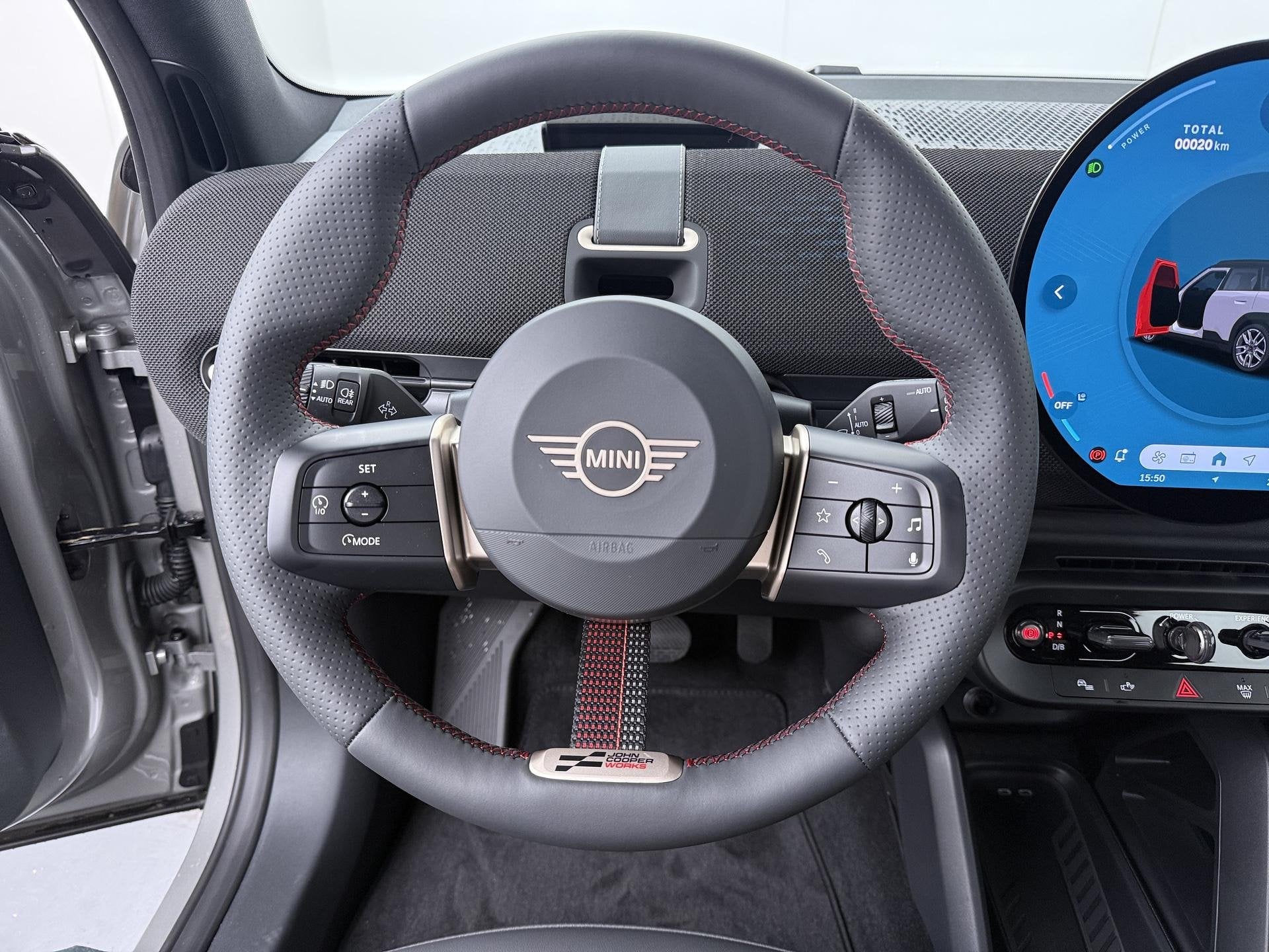 MINI Aceman E John Cooper Works Trim | Pakket S Plus, Auto's, Stof, Zwart, Aceman, Nieuw