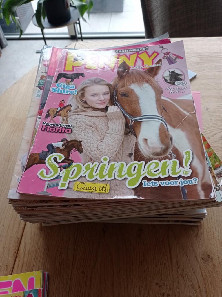 Een stapel Pennys voor meeisjes', Boeken, Tijdschriften en Kranten, Ophalen, Gelezen, Sport en Vrije tijd