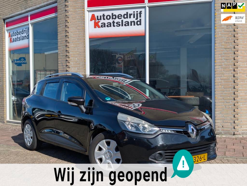 Renault Clio Estate 1.5 dCi ECO Expression - Clima - Cruise, Auto's, Renault, Voorwielaandrijving, Euro 5, Stof, Gebruikt