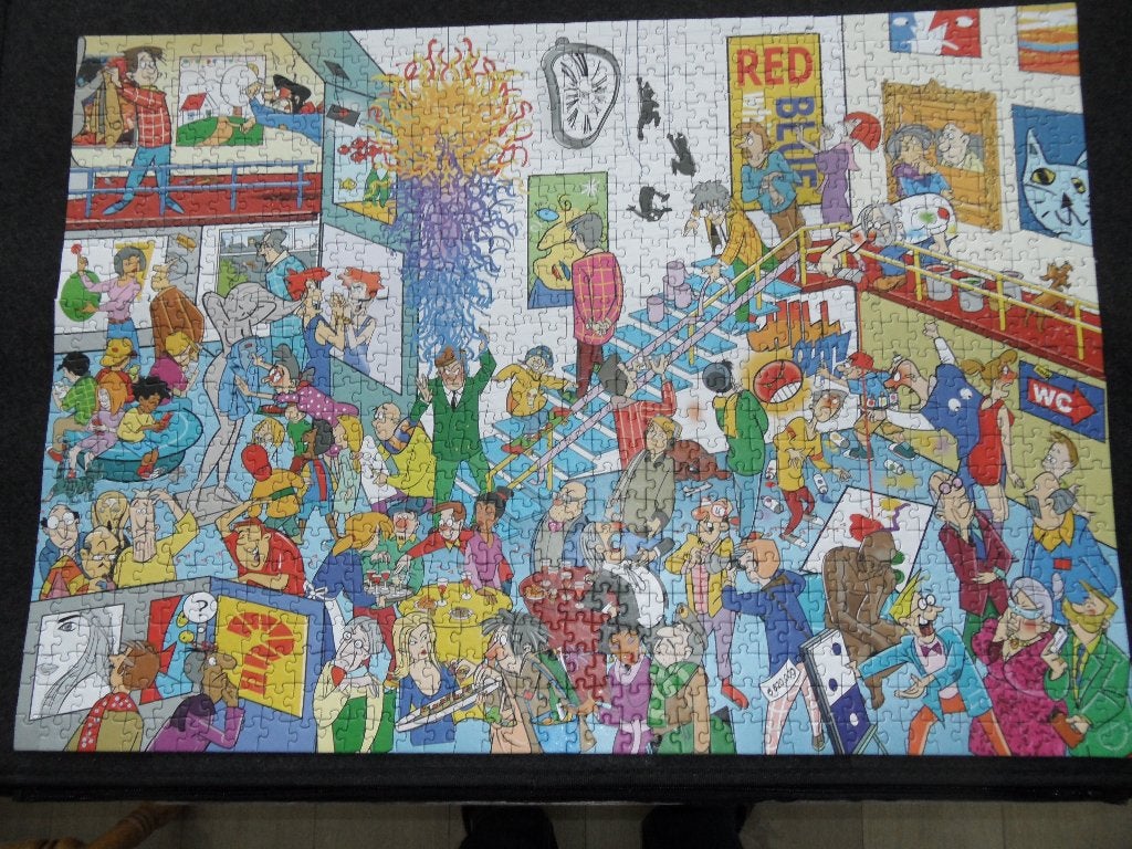 puzzels, Hobby en Vrije tijd, Denksport en Puzzels, Ophalen of Verzenden, 500 t/m 1500 stukjes, Zo goed als nieuw, Legpuzzel