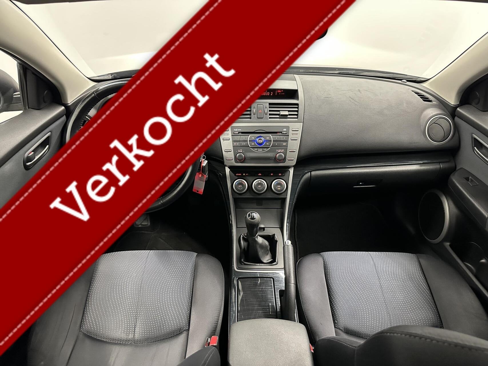 Mazda 6 Sportbreak 1.8i Touring TREKHAAK ECC CRUISE LM., Auto's, Gebruikt, 4 cilinders, Met garantie (alle), Origineel Nederlands