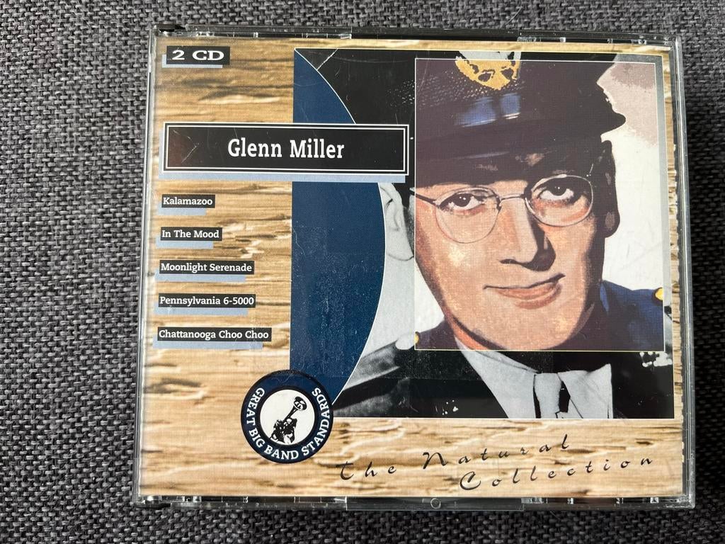 2 CD Glenn Miller - The natural collection - dubbel cd, Ophalen of Verzenden, 1980 tot heden, Zo goed als nieuw, Jazz