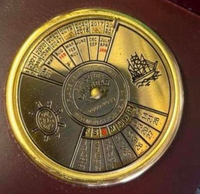 Speciale jaar kalender, Ophalen of Verzenden, Jaarkalender, Zo goed als nieuw