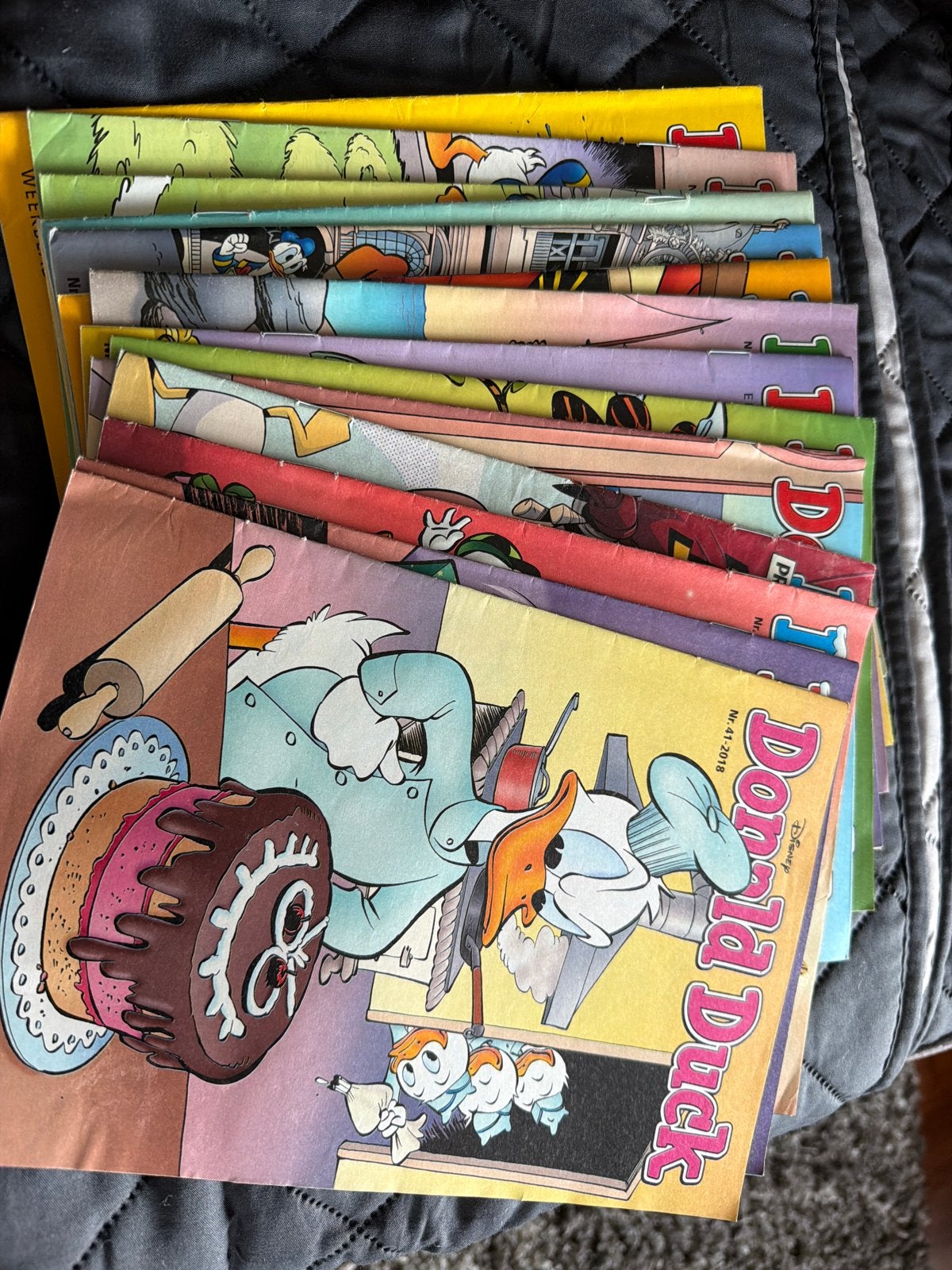 15 Donald Duck stripboeken jaargang 2018, Boeken, Meerdere stripboeken, Ophalen of Verzenden, Gelezen