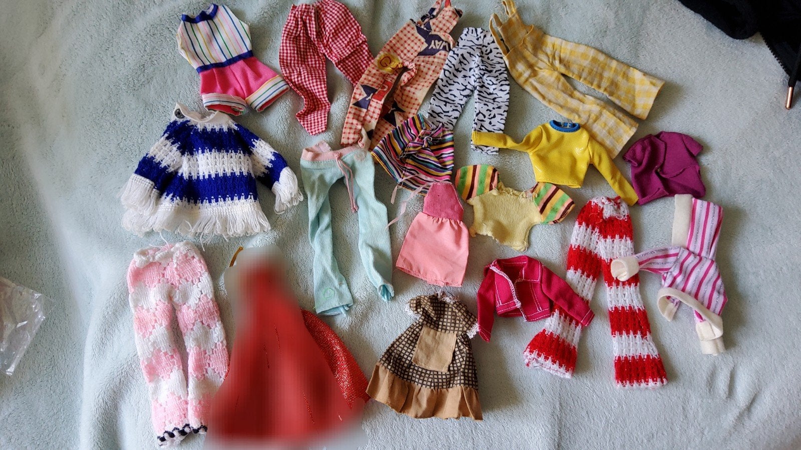 vintage Barbie Sindy Fleur Tienerpop outfit kleding broek., Verzamelen, Poppen, Ophalen of Verzenden, Zo goed als nieuw, Fashion Doll