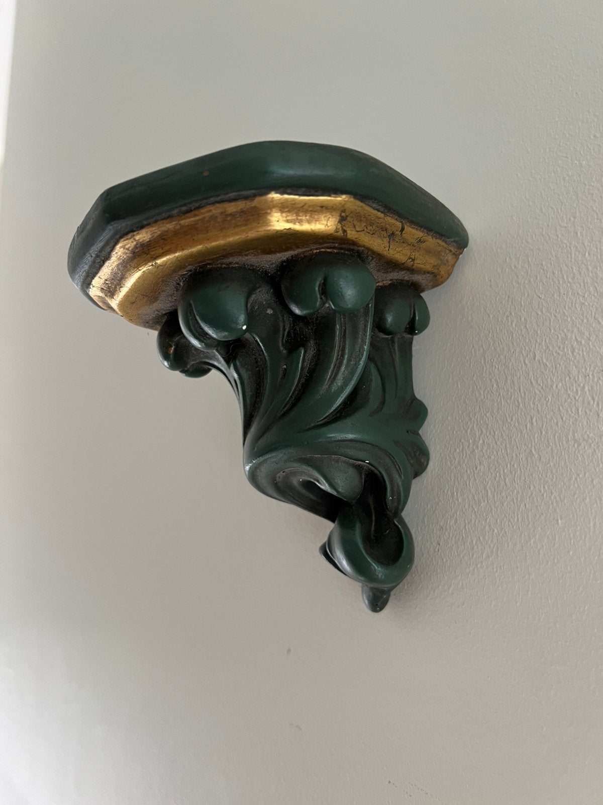 Vintage gipsen wandconsole, Ophalen of Verzenden, Zo goed als nieuw