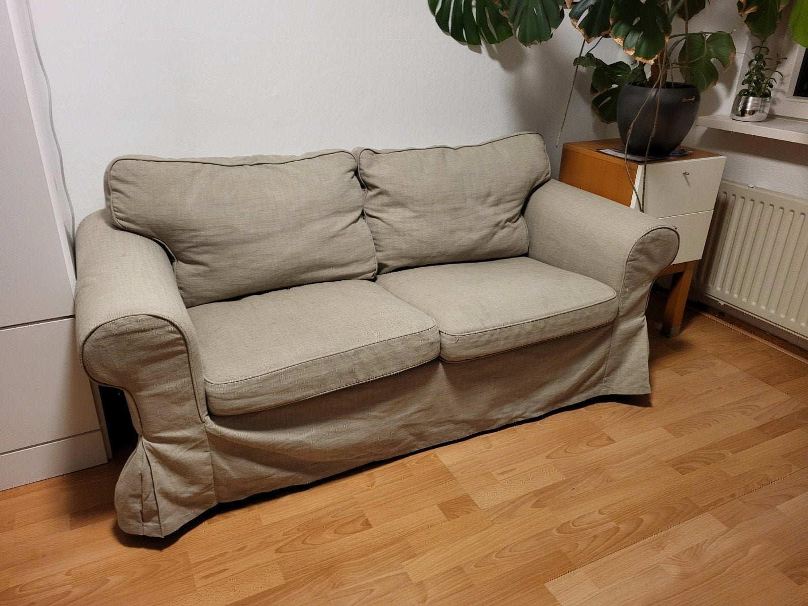 Ikea Ektorp tweezit bank met wasbare hoezen, Huis en Inrichting, Banken | Bankstellen, Tweepersoons, 200 tot 250 cm, 75 tot 100 cm