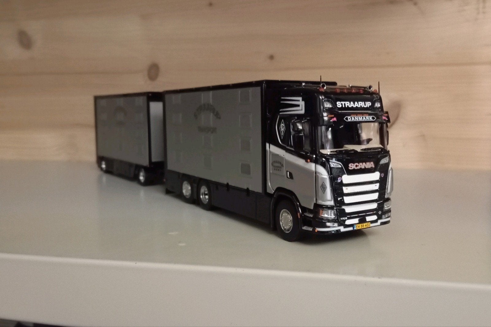 Scania S Straarup combinatie IMC, Hobby en Vrije tijd, Ophalen of Verzenden, Nieuw, Bus of Vrachtwagen, Overige merken