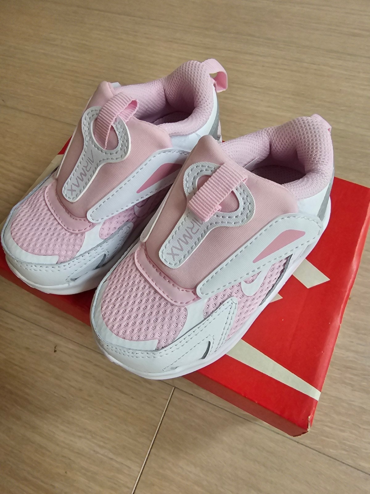 Originele Nike Air Max Roze Babyschoentjes - Maat 21, Kinderen en Baby's, Babykleding | Schoentjes en Sokjes, Schoentjes, Meisje
