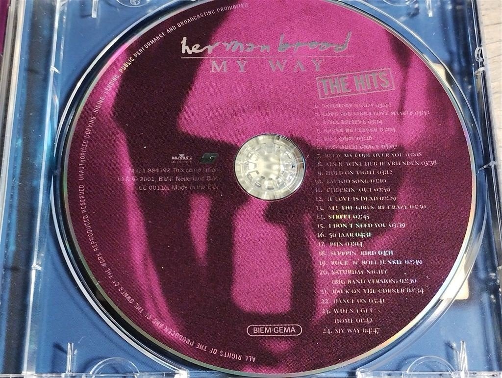 Herman Brood - My Way [The Hits], Ophalen of Verzenden, Zo goed als nieuw, Poprock