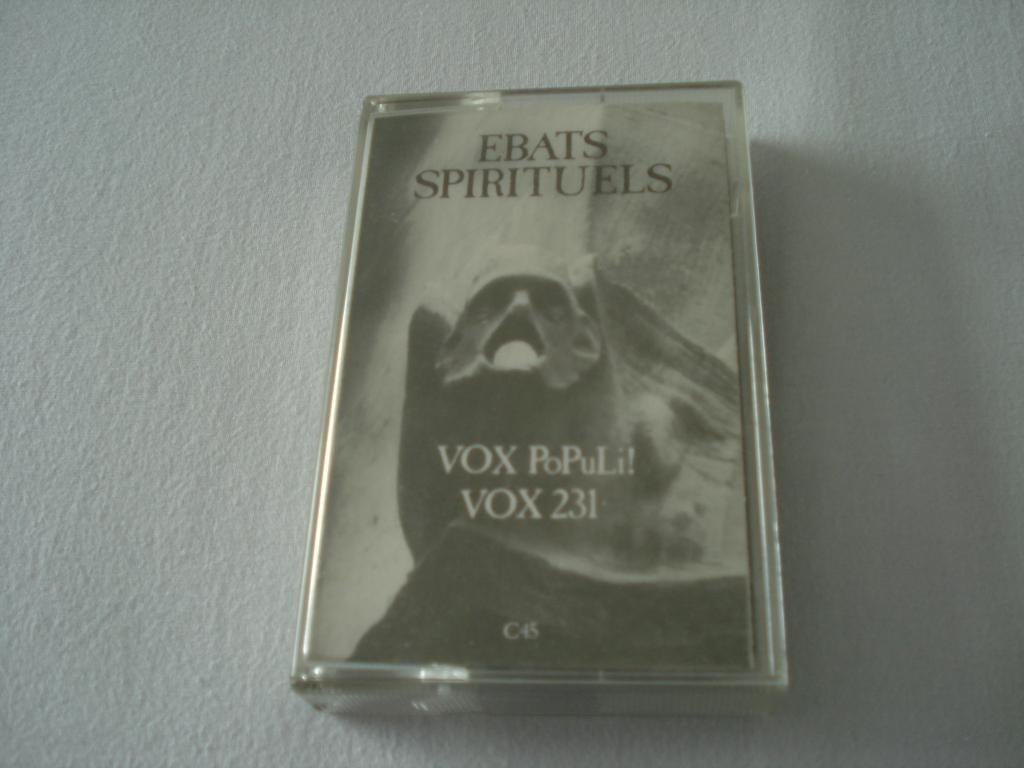 VOX PoPuLi ! / VOX 231 - EBATS SPIRITUELS ambient , industri, Overige genres, 1 bandje, Ophalen of Verzenden, Zo goed als nieuw