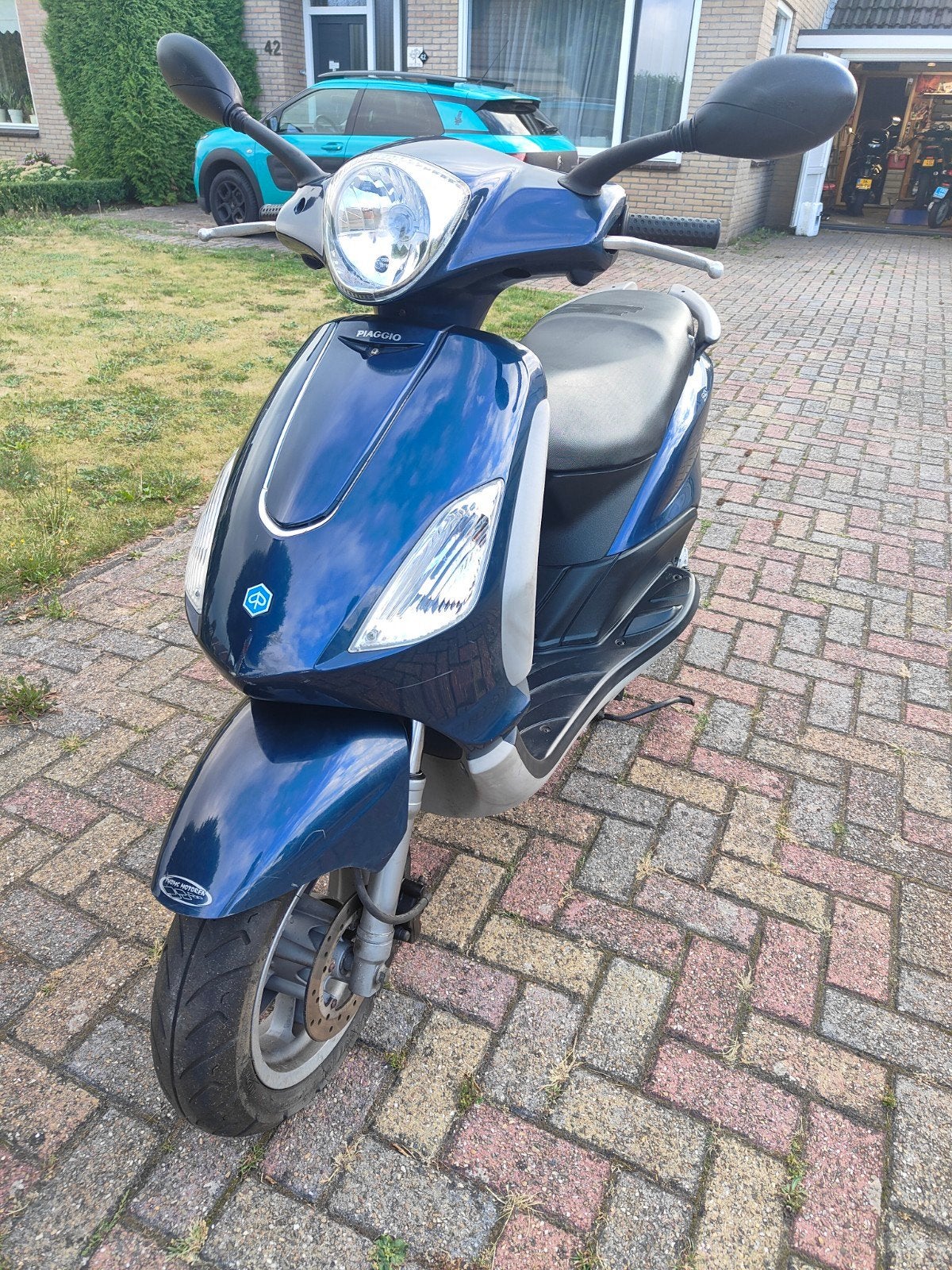 Piaggio fly 50cc 4t 2v *3401km* snor scooter, Ophalen of Verzenden, Gebruikt, Overige typen, Piaggio