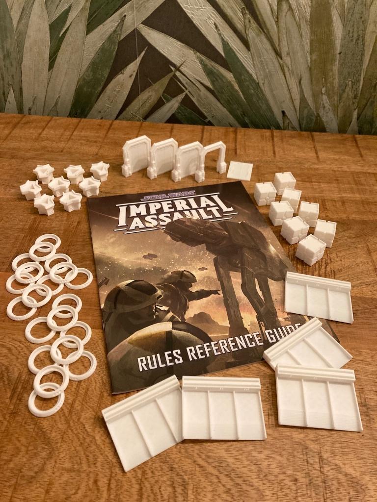 Star Wars Imperial Assault : 3d terrain set, Hobby en Vrije tijd, Gezelschapsspellen | Bordspellen, Ophalen of Verzenden, Nieuw