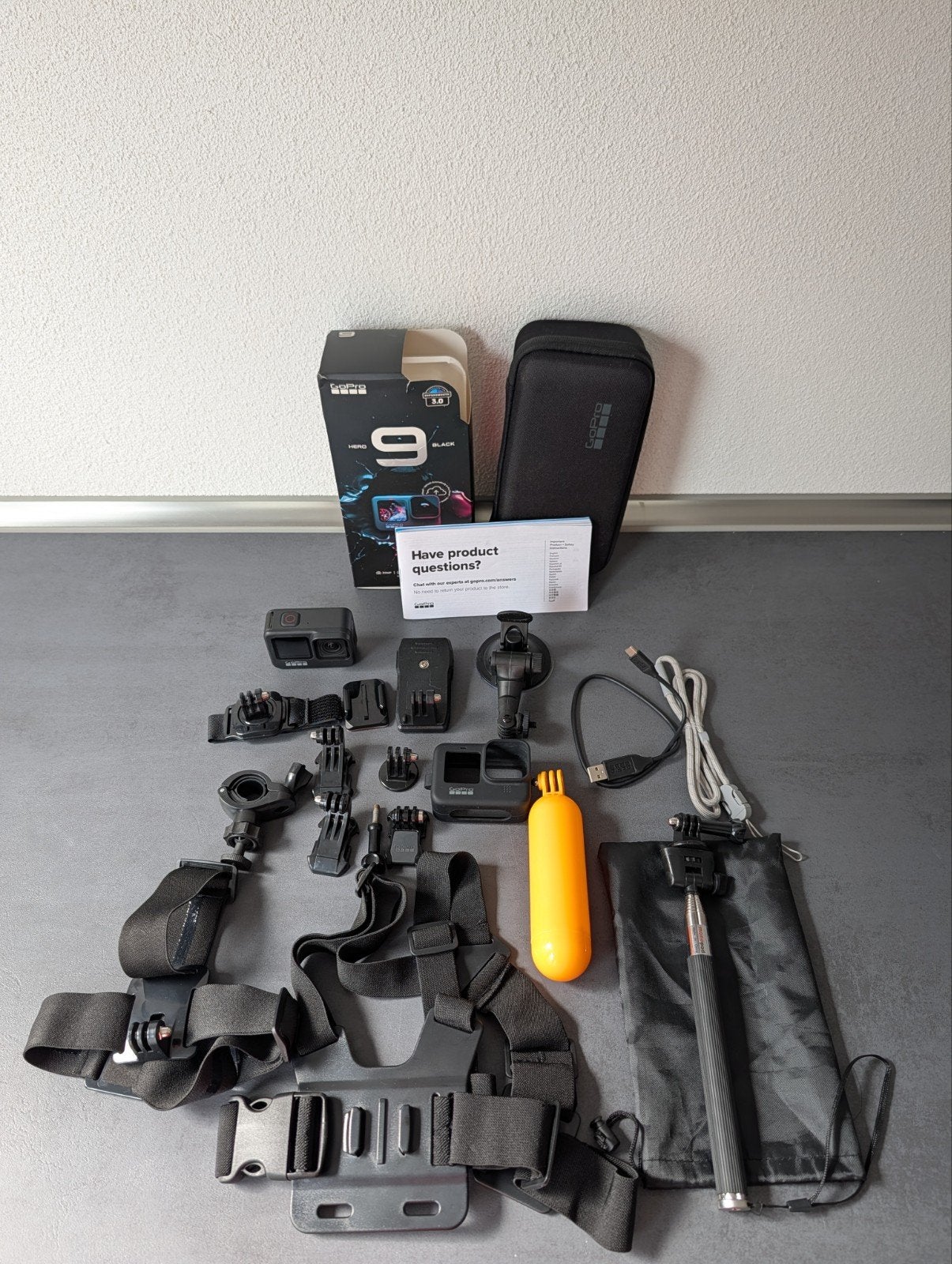 GoPro Hero 9 Black – nieuwstaat met garantie, Audio, Tv en Foto, Actiecamera's, Ophalen of Verzenden, Zo goed als nieuw, GoPro
