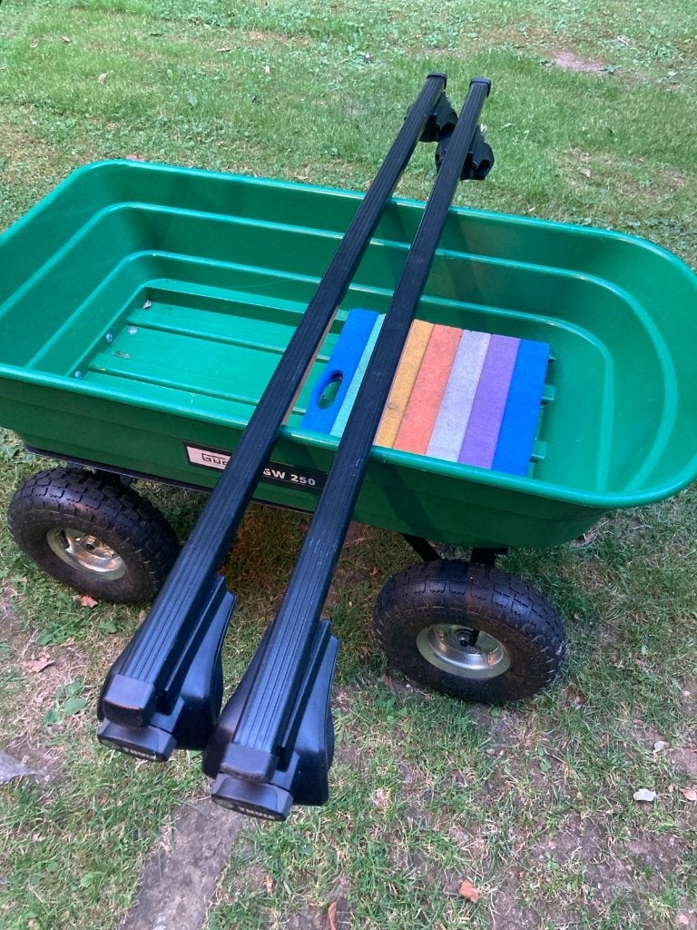 Thule dakdragers Audi, Ophalen of Verzenden, Gebruikt