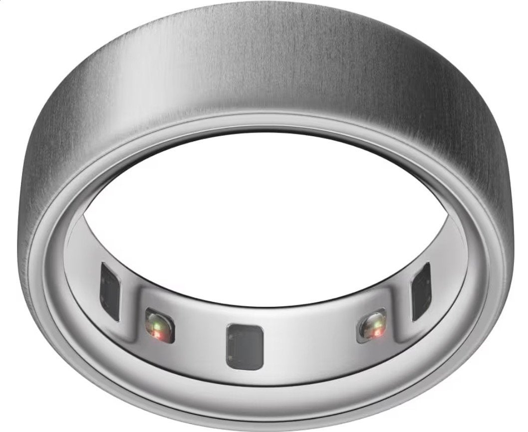 Oura Ring Gen 4 – Brushed Silver – Maat 7 –Uitstekende staat, Ophalen of Verzenden, Zo goed als nieuw, Zilver, IOS