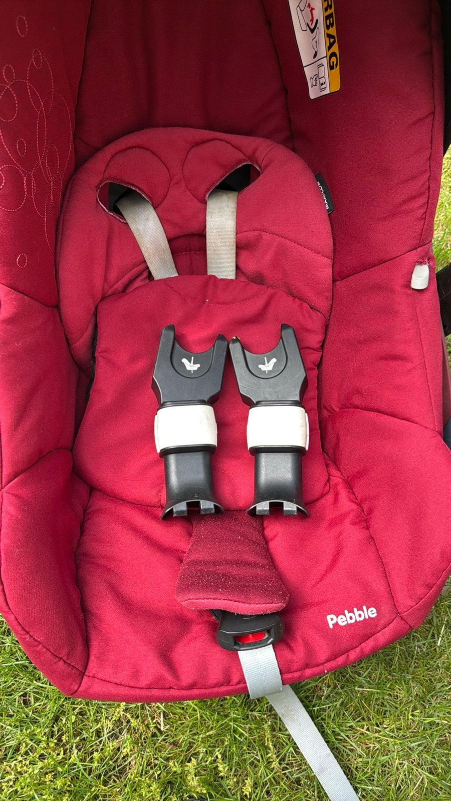 Maxi Cosi Pebble autostoeltjes - 1 rode, 1 zwarte, Ophalen, 0 t/m 13 kg, Maxi-Cosi, Gebruikt