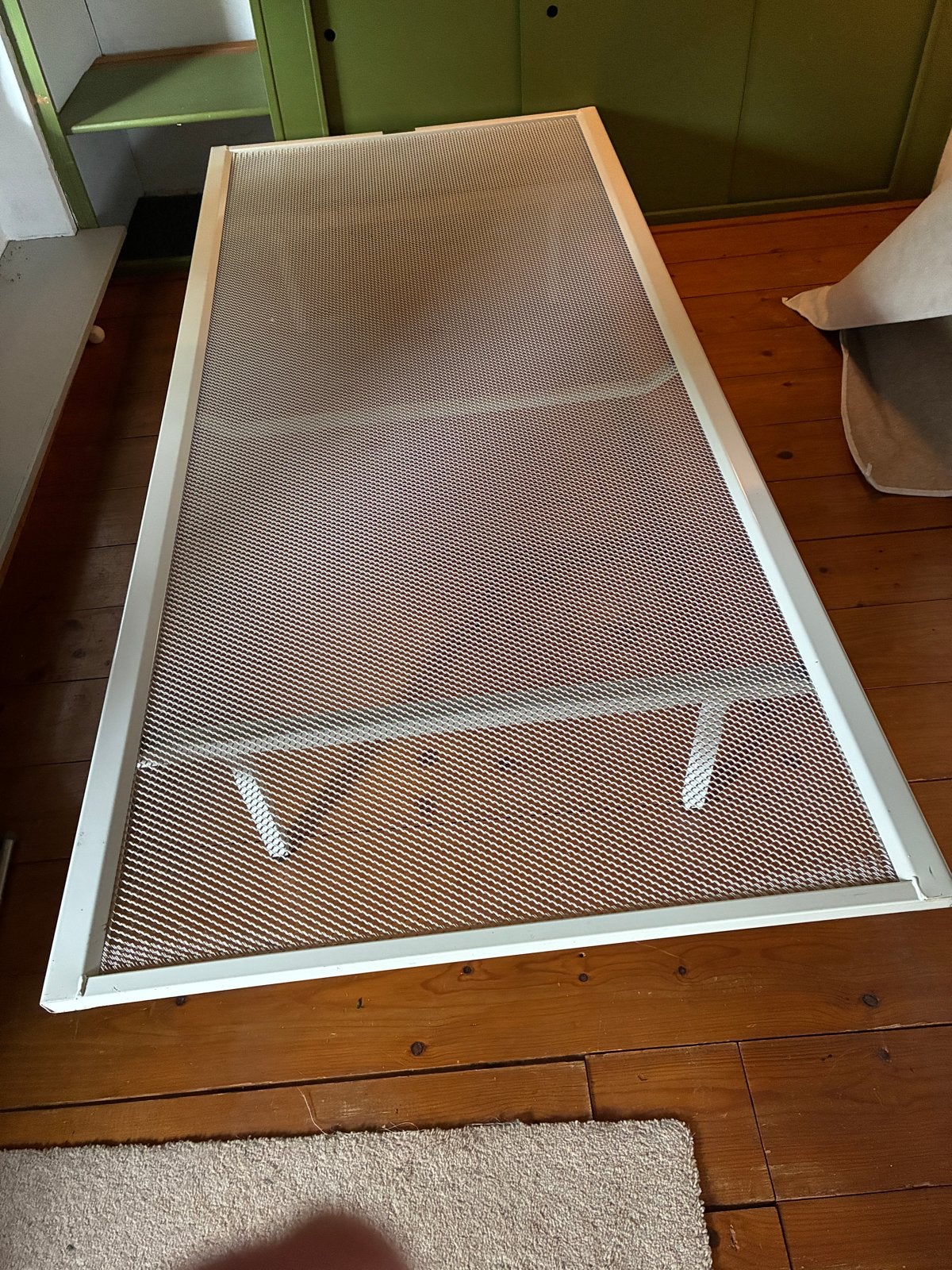 Kuperus spiraalbodem 90x200 cm - Zo goed als nieuw, 90 cm, Eenpersoons, Wit, Ophalen of Verzenden