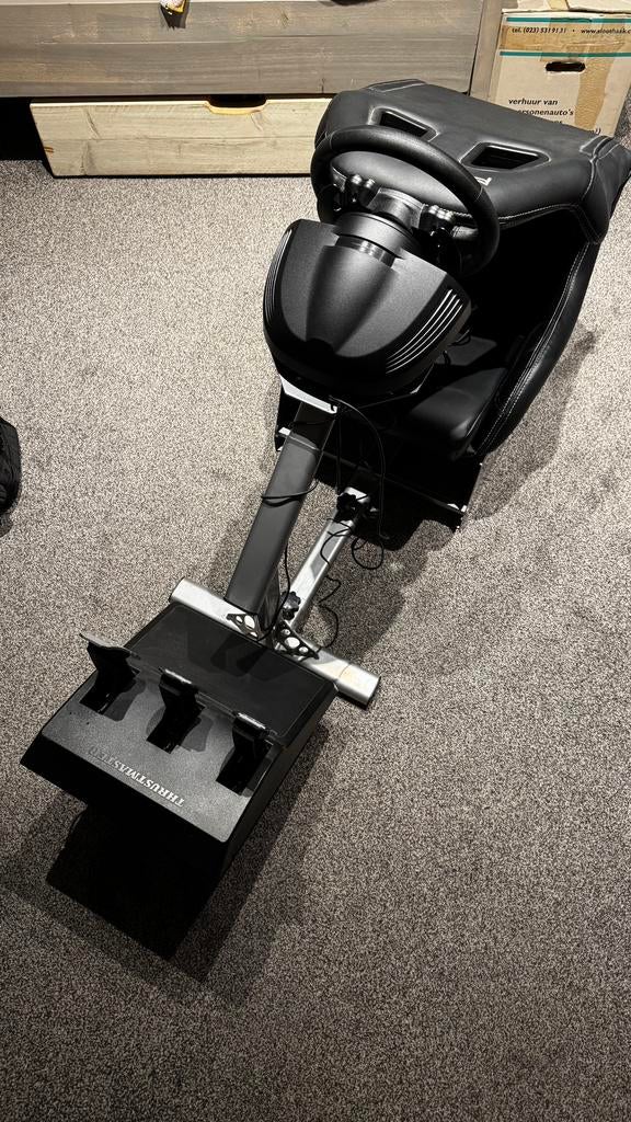 Playseat / Thrustmaster sim racing setup, Ophalen, Zo goed als nieuw