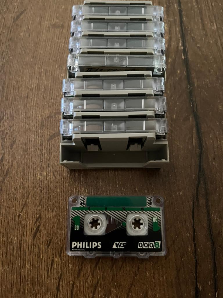 Verzameling Philips 0008 mini cassettes, Ophalen of Verzenden