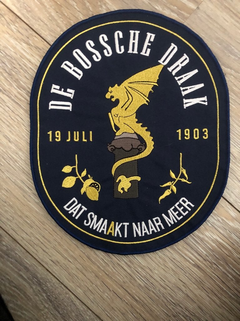 Embleem de bossche draak, Ophalen of Verzenden, Zo goed als nieuw, Carnaval