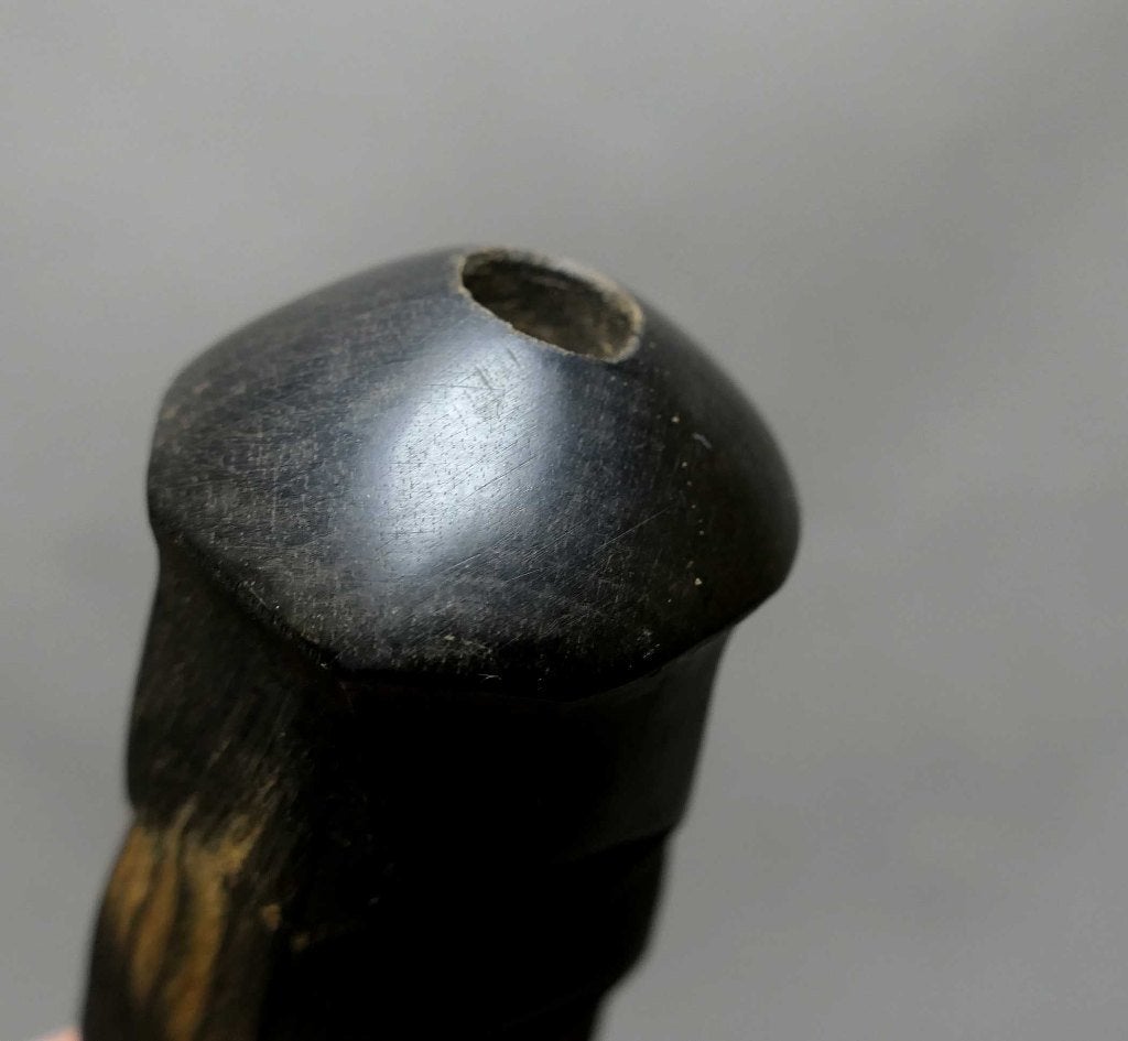 Grote Balinese Keris greep Tanduk Kerbau (buffelhoorn) GX3, Antiek en Kunst, Ophalen of Verzenden