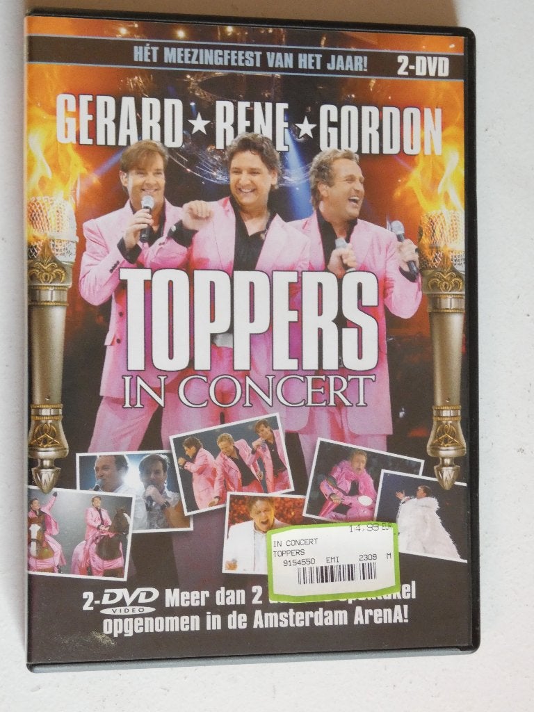 Toppers in Concert 2dvd, Alle leeftijden, Verzenden, Gebruikt