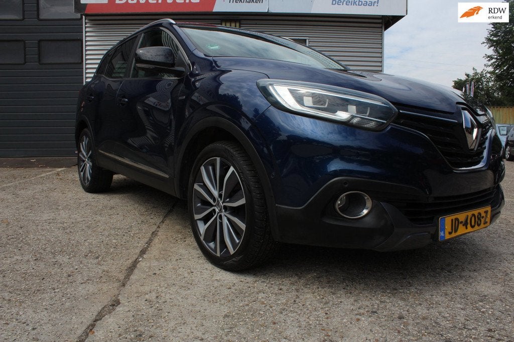 Renault Kadjar 1.2 TCe Bose, nieuwe distributie incl apk en, Auto's, Renault, Bedrijf, Te koop, Kadjar, ABS, Achteruitrijcamera
