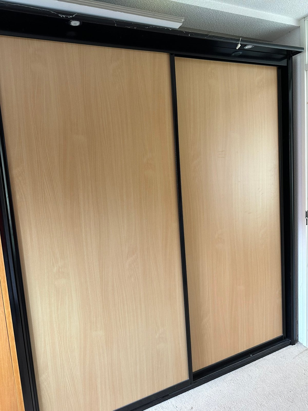 Svedex Kledingkast met schuifdeuren, Ophalen, Met deur(en), Gebruikt, 200 cm of meer