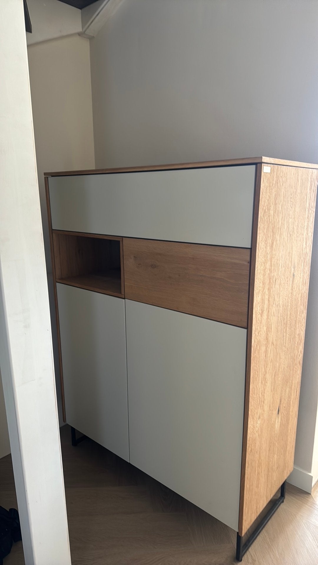 Xooon kast, Ophalen, 100 tot 150 cm, 100 tot 150 cm, Eikenhout